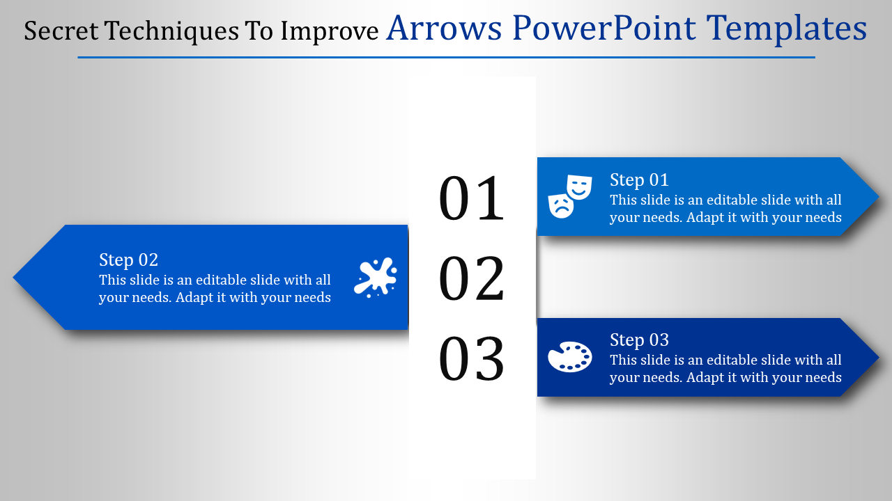 Get our Predesigned Arrows PowerPoint Templates Slides